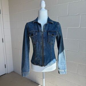 Bebe Blue Jean Jacket